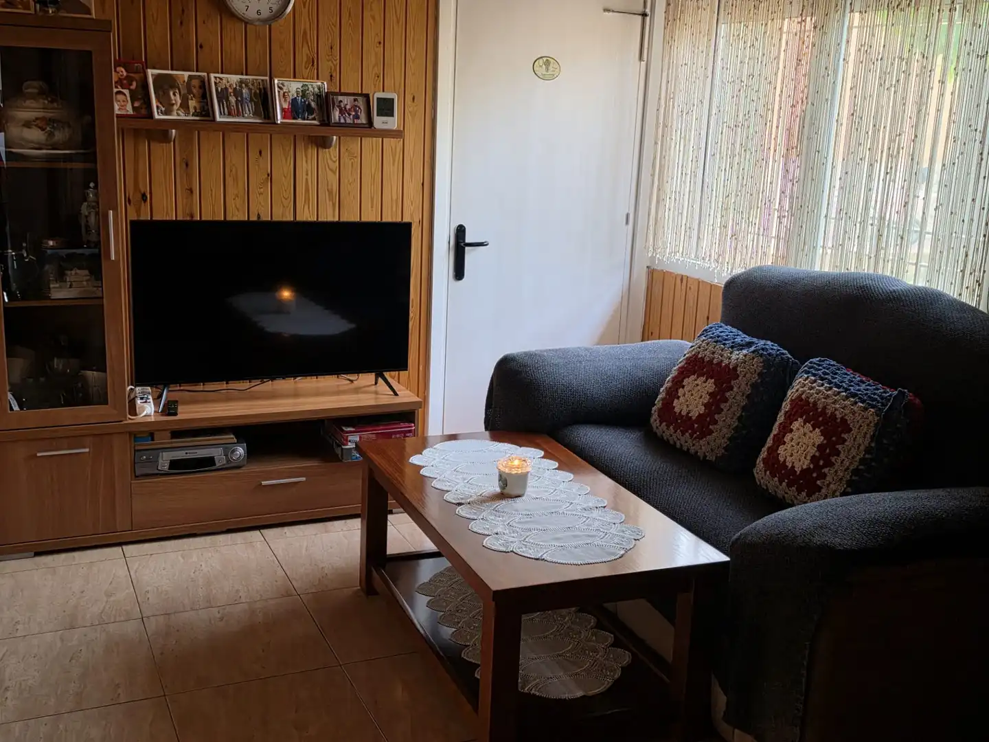 Sala de estar de Finca rústica en venta en Tàrrega con Aire acondicionado, Calefacción y Jardín privado
