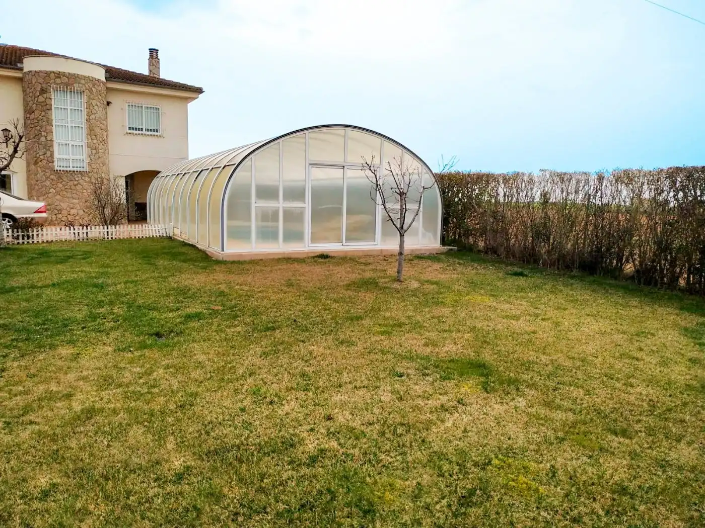 Jardí de Casa o xalet en venda en Castellanos de Villiquera amb Calefacció, Terrassa i Traster