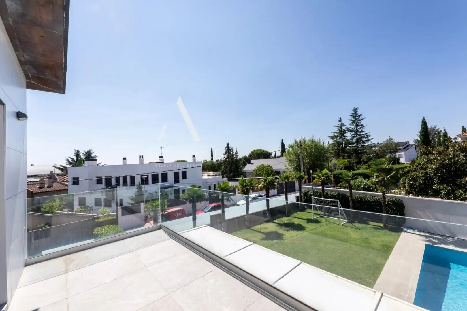 Jardí de Casa o xalet en venda en Las Rozas de Madrid amb Aire condicionat, Calefacció i Jardí privat