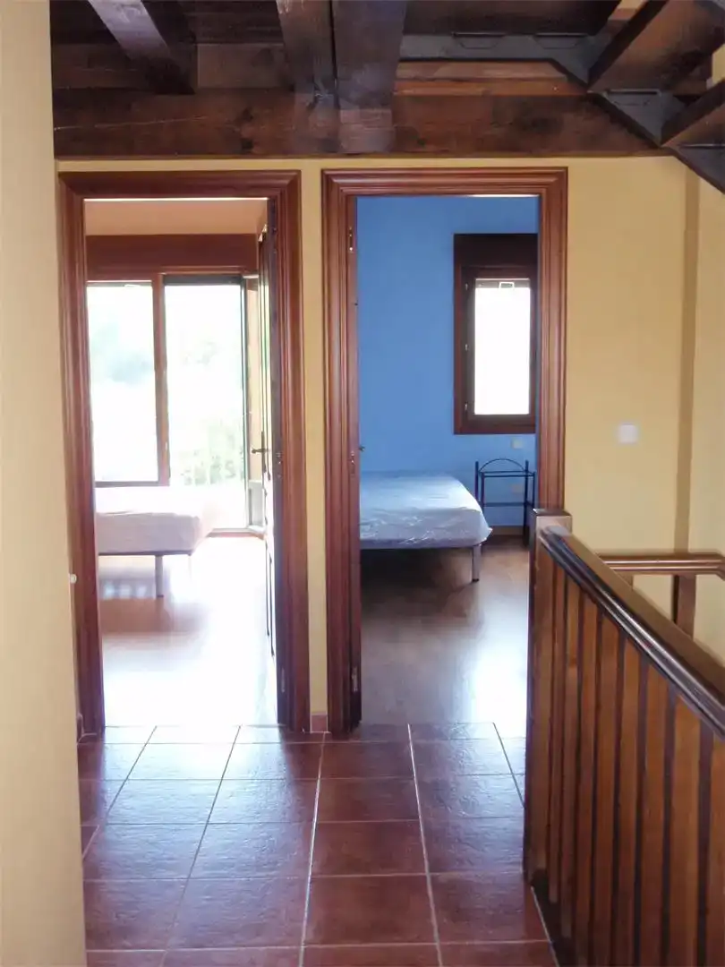 Schlafzimmer von Wohnung zur Miete in Sepúlveda mit Parkett, Abstellraum und Möbliert
