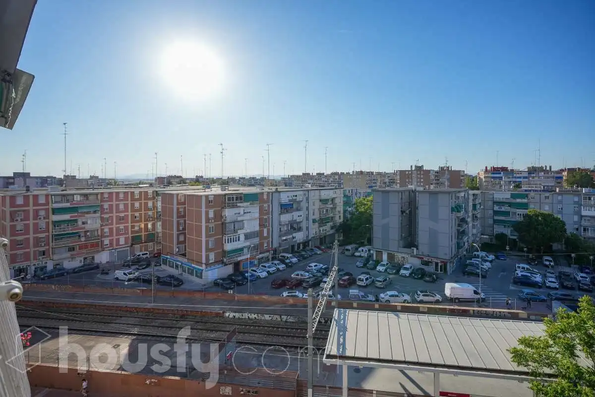 Parking of Flat for sale in Móstoles  with Air Conditioner, Heating and Terrace