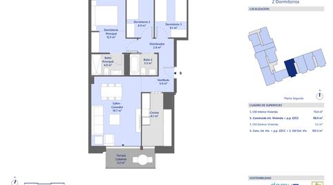 Photo 2 of Flat for sale in C. Juan Cierva,   Ctra. Barcelona  Rbla Europa, Parc d’Europa, Barcelona
