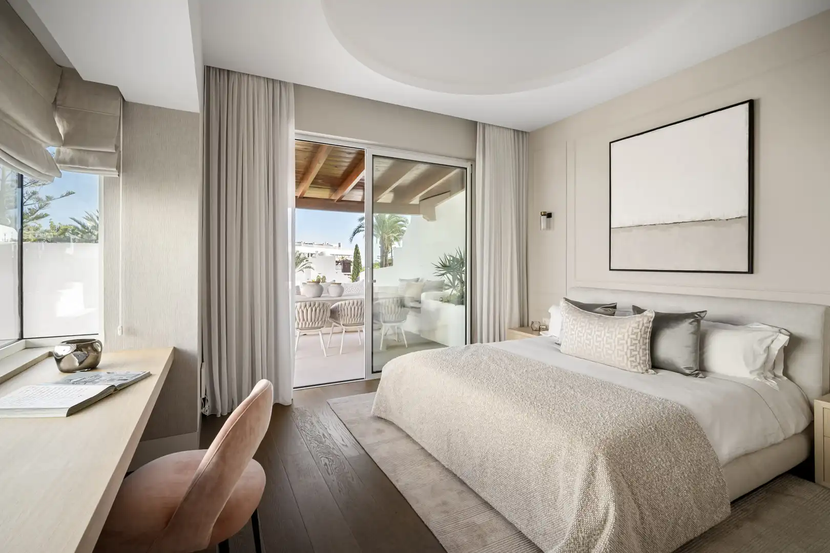 Bedroom of Attic for sale in Marbella  with Air Conditioner, Heating and Terrace
