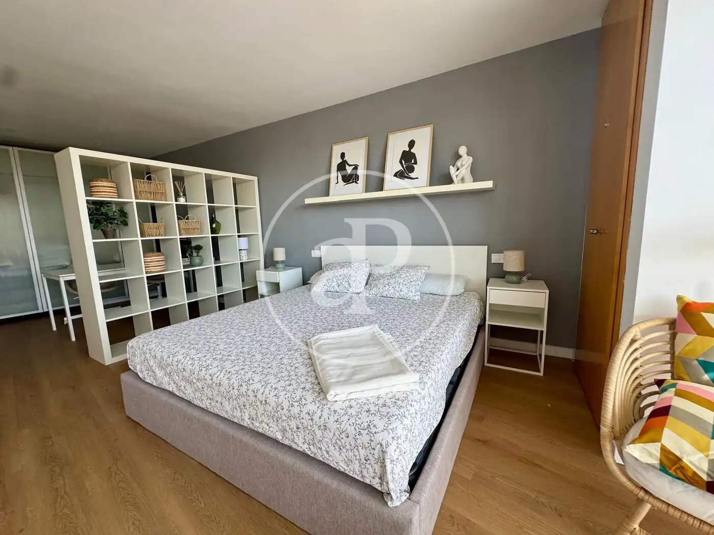 Bedroom of Duplexes for rent in Valencia  with Air Conditioner, Heating and Furnished