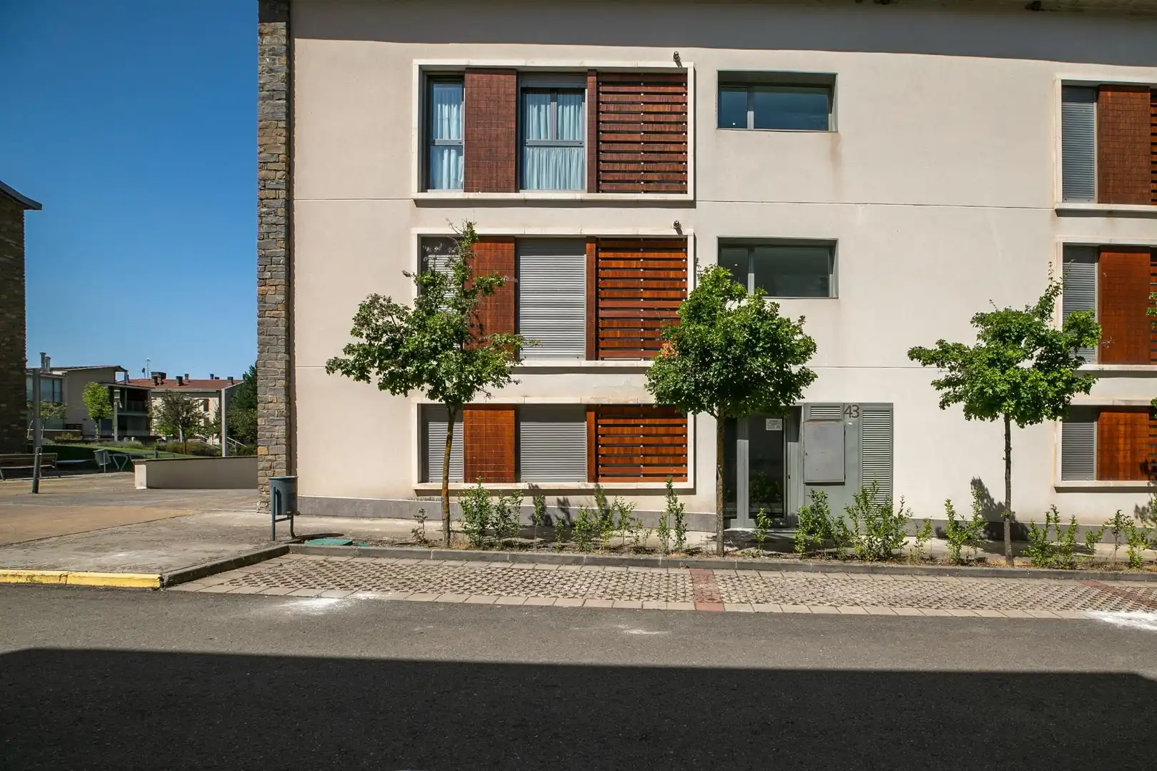 Vista exterior de Piso en venta en Sabiñánigo con Calefacción, Jardín privado y Terraza