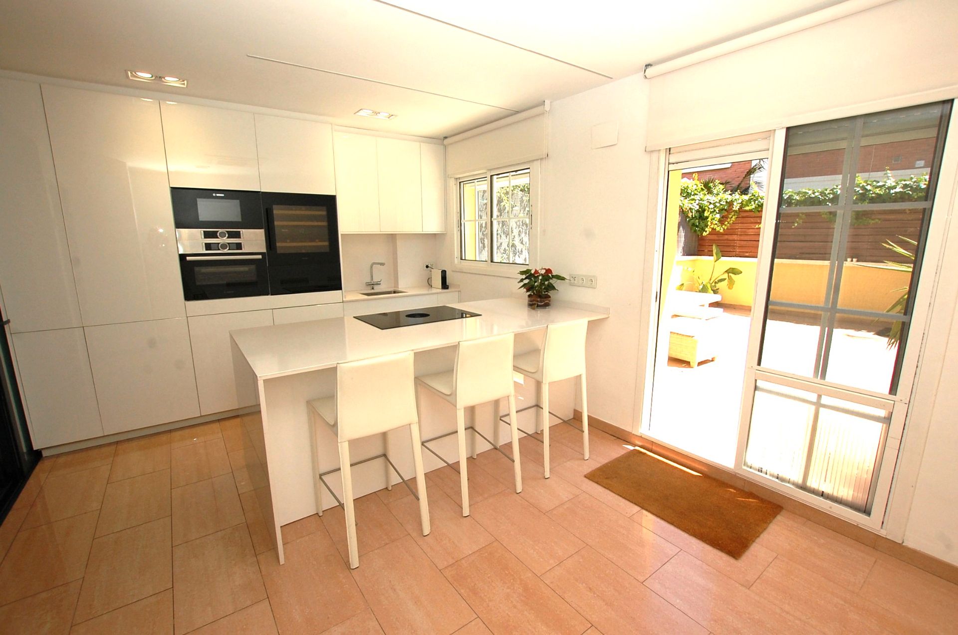 Kitchen of Single-family semi-detached to rent in Gavà  with Air Conditioner, Heating and Private garden