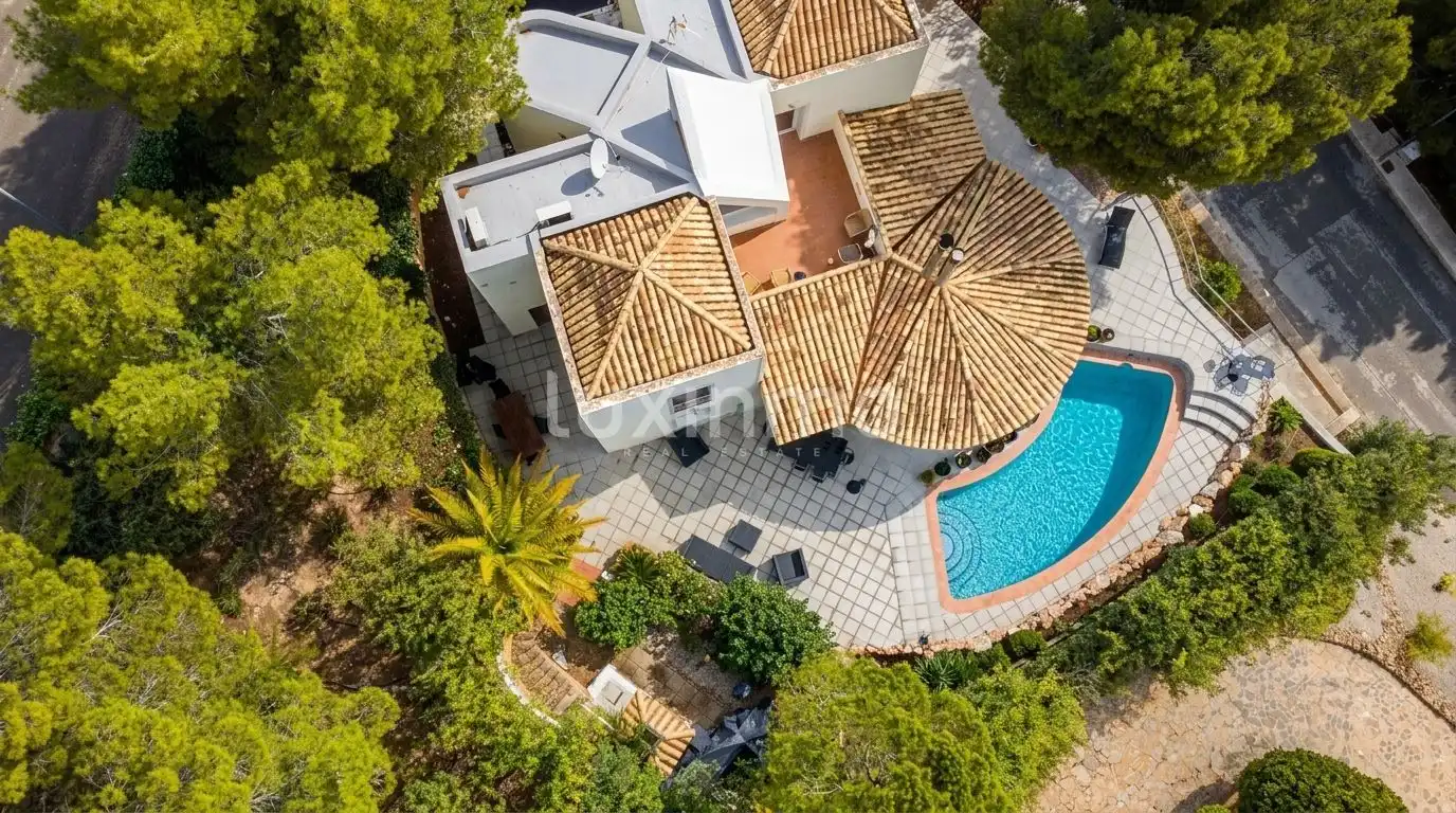Vista exterior de Casa o chalet en venta en Altea con Aire acondicionado, Calefacción y Jardín privado