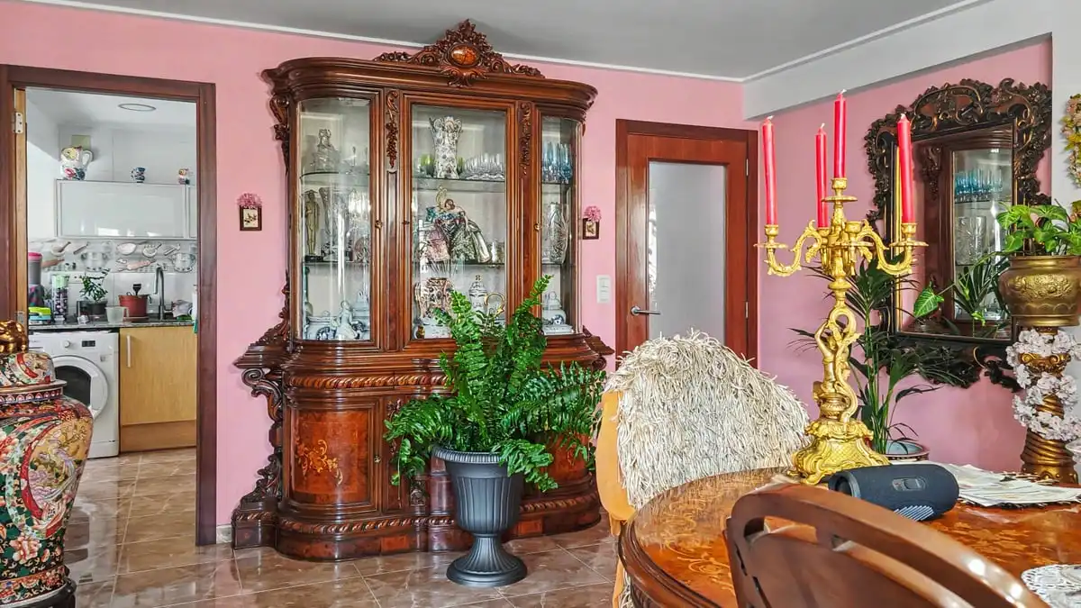 Dining room of Flat for sale in Dénia  with Air Conditioner, Heating and Terrace