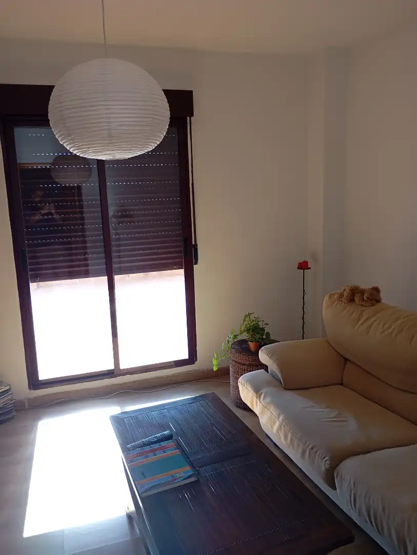 Sala d'estar de Àtic en venda en Churriana de la Vega amb Calefacció, Terrassa i Moblat