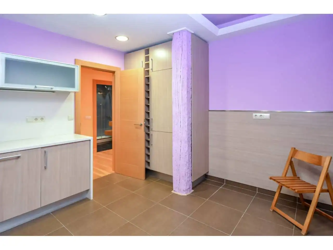 Cocina de Piso de alquiler en Santander con Aire acondicionado y Balcón