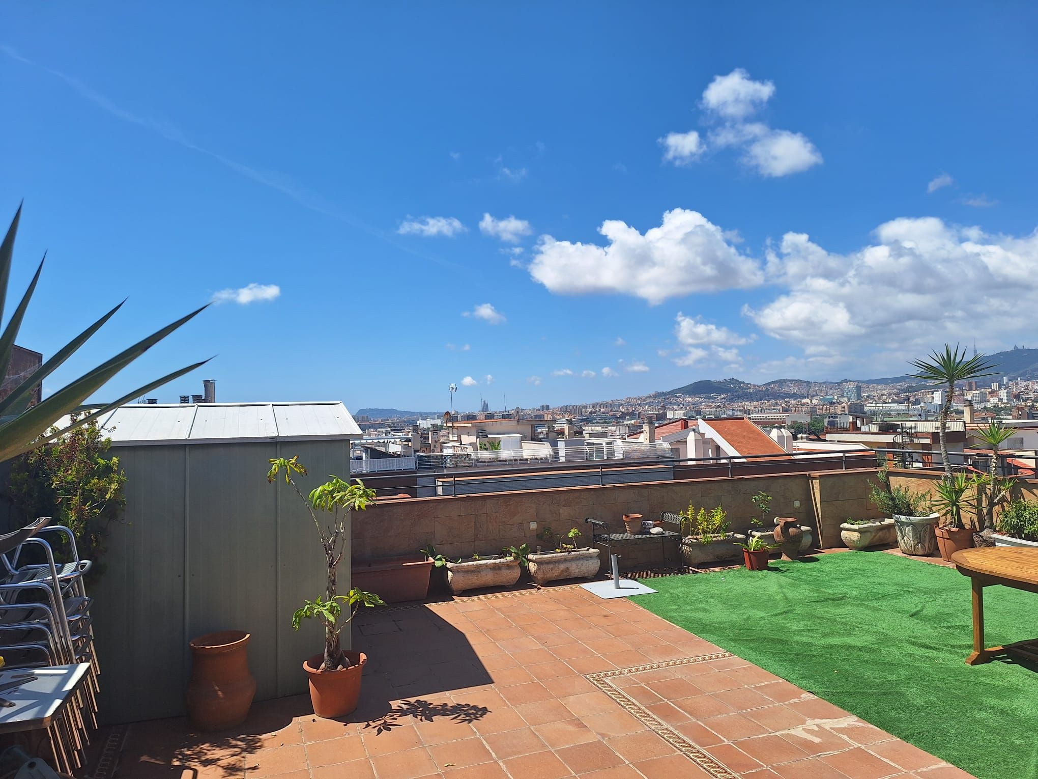 Terrassa de Dúplex en venda en Santa Coloma de Gramenet amb Calefacció, Terrassa i Traster