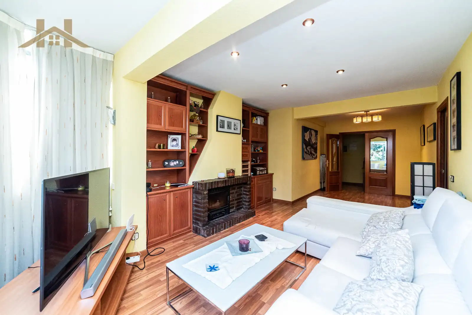 Sala de estar de Piso en venta en Collado Mediano, Madrid