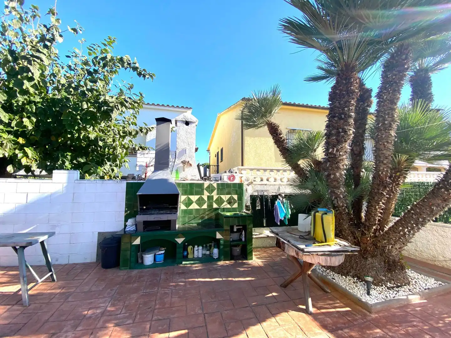 Jardí de Casa o xalet en venda en Creixell amb Aire condicionat, Terrassa i Traster