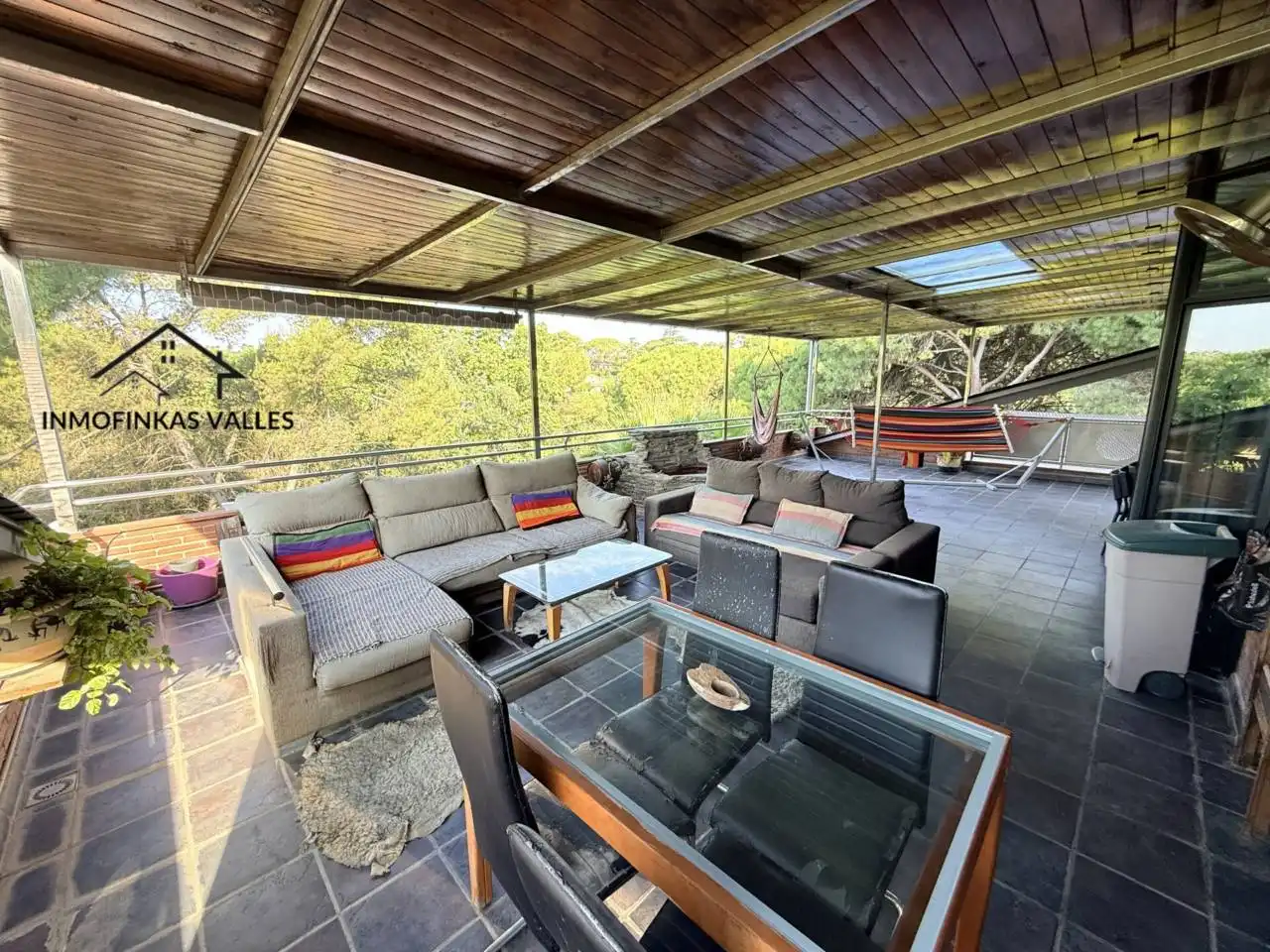 Terraza de Casa o chalet en venta en Lliçà de Vall con Aire acondicionado, Calefacción y Jardín privado