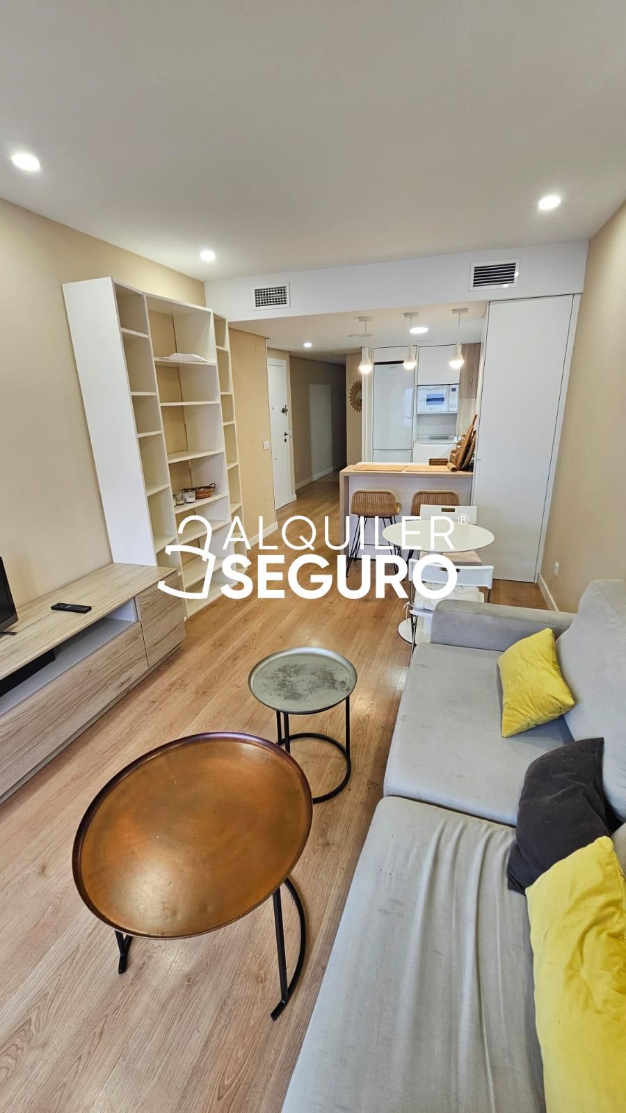 Vista exterior de Pis de lloguer en  Murcia Capital amb Aire condicionat, Calefacció i Moblat