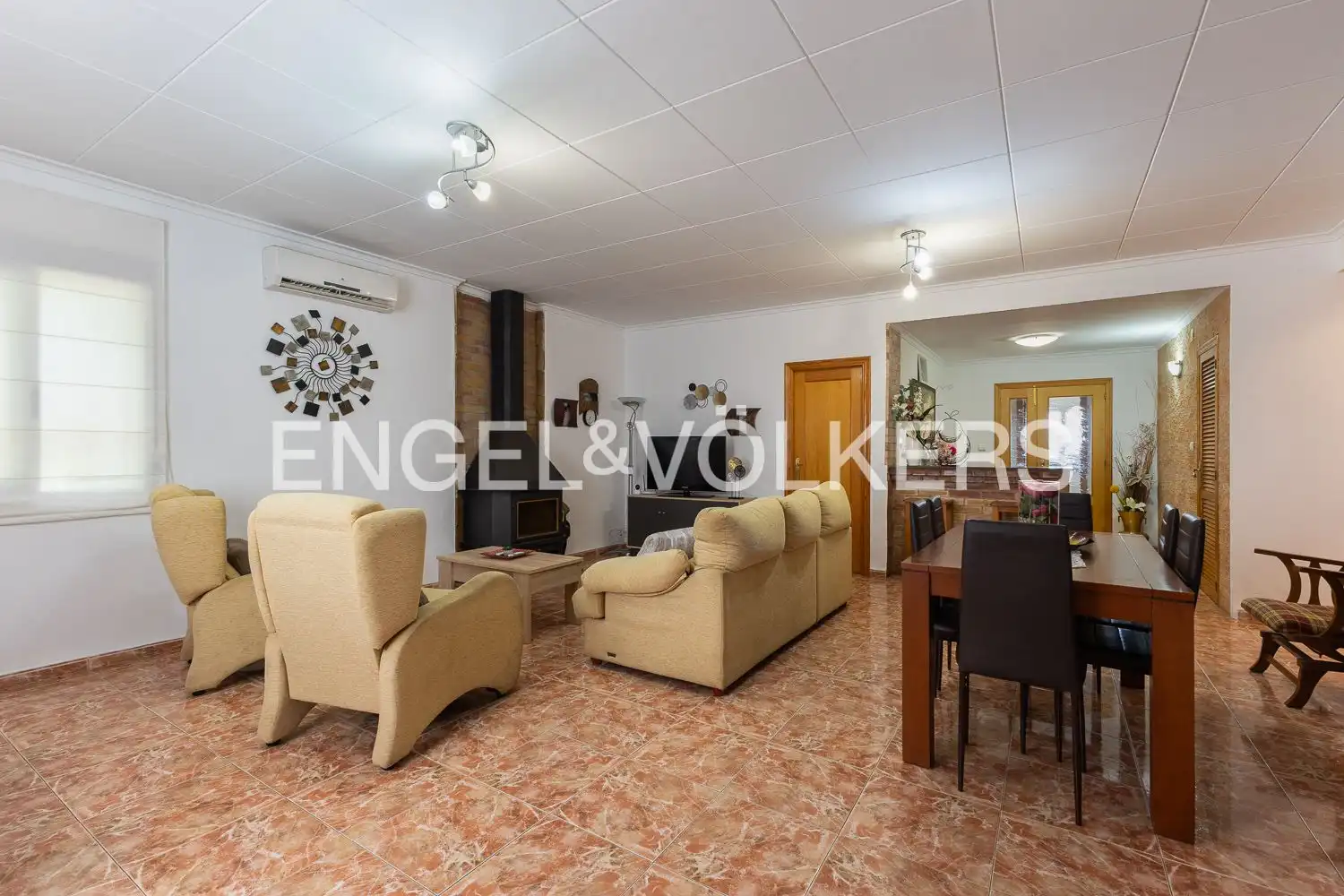 Sala de estar de Casa o chalet en venta en Rafelguaraf con Calefacción y Jardín privado