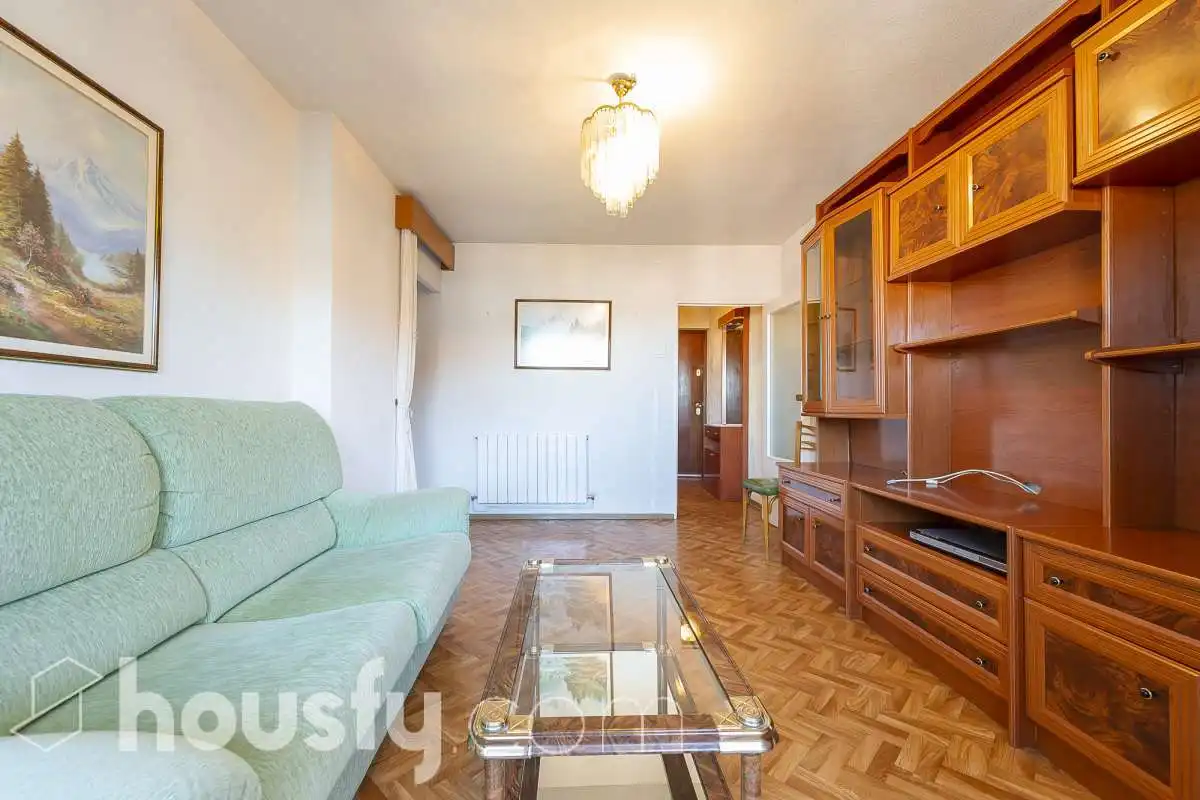 Sala de estar de Piso en venta en Madrid con Trastero