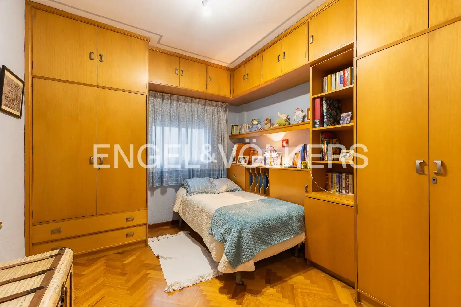 Schlafzimmer von Dachboden zum Verkauf in Valencia mit Klimaanlage, Heizung und Parkett