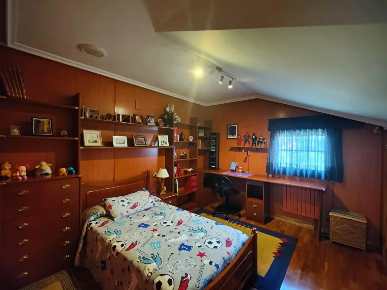 Bedroom of Houses for sale in Ourense Capital   with Heating, Private garden and Swimming Pool