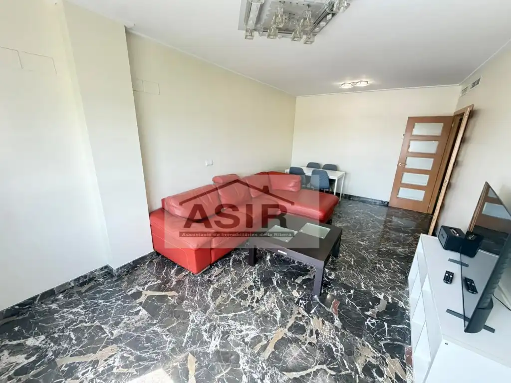 Sala de estar de Piso en venta en Alzira con Aire acondicionado