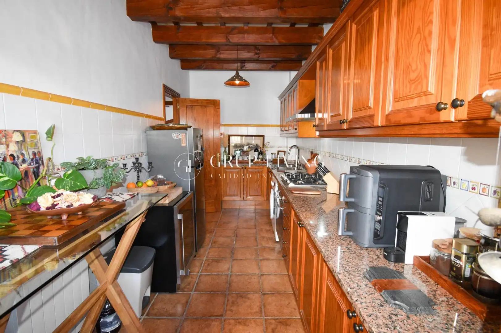 Cuina de Casa o xalet de lloguer en Sant Pere de Ribes amb Jardí privat i Terrassa