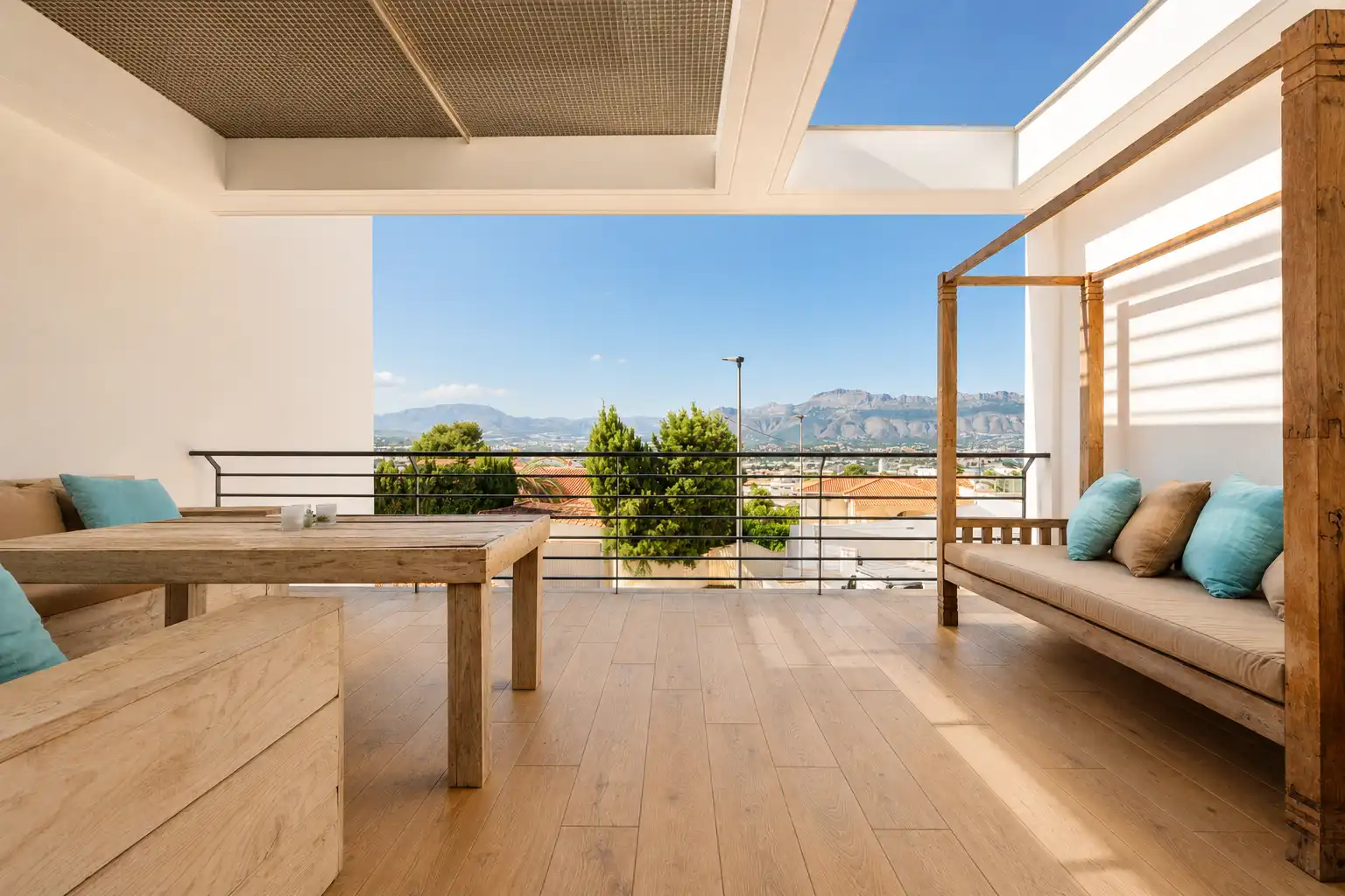 Terraza de Casa o chalet en venta en L'Alfàs del Pi con Terraza y Piscina comunitaria