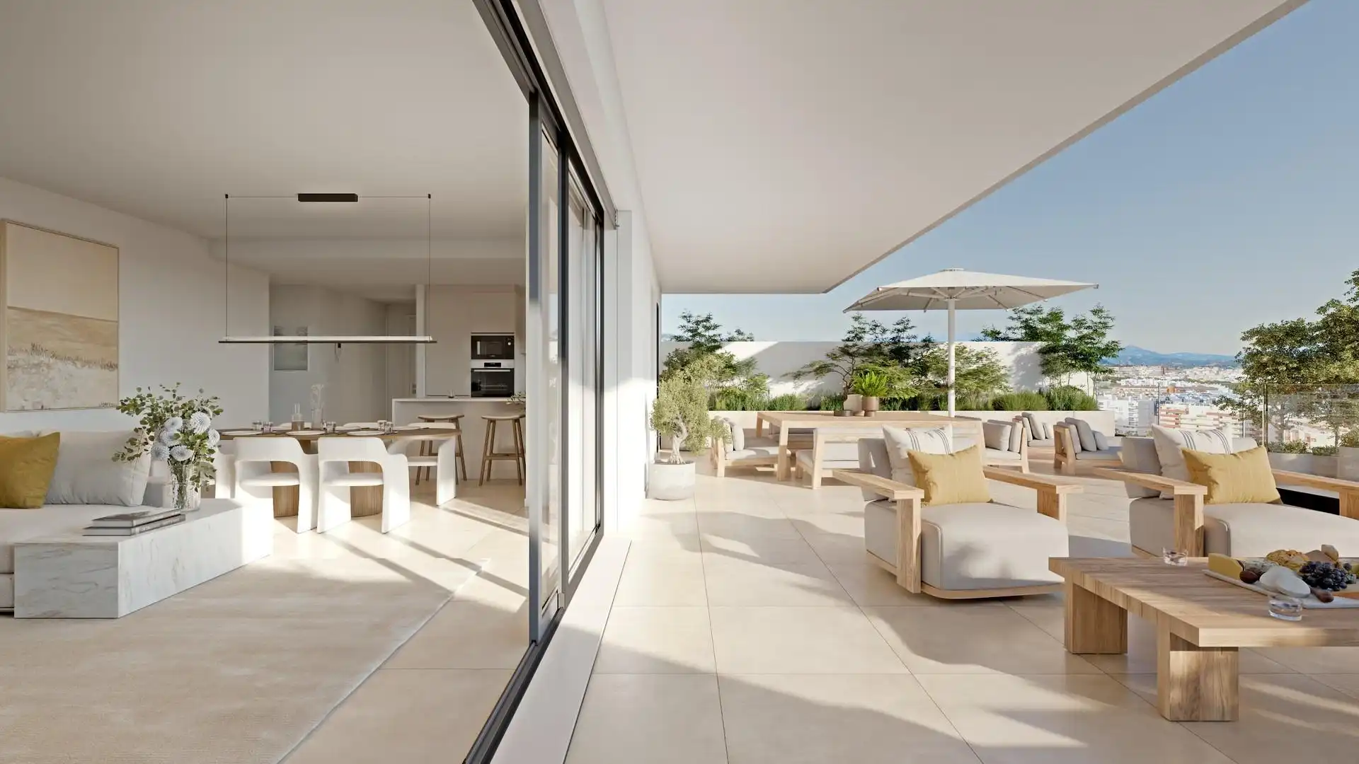 Terrassa de Planta baixa en venda en Estepona amb Jardí privat, Terrassa i Piscina comunitària