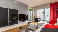 Living room of Flat for sale in Sant Feliu de Llobregat  with Air Conditioner, Terrace and Swimming Pool