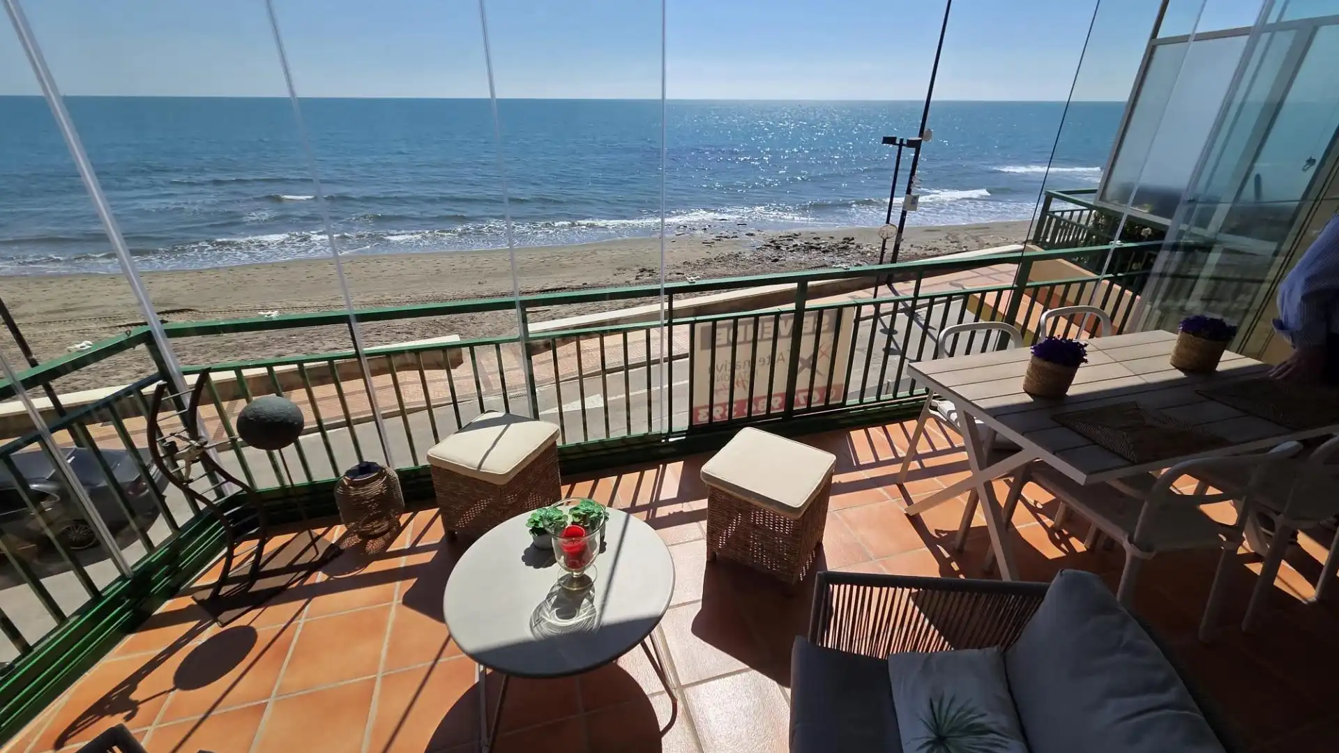 Terrace of Flat for sale in Fuengirola  with Air Conditioner and Balcony
