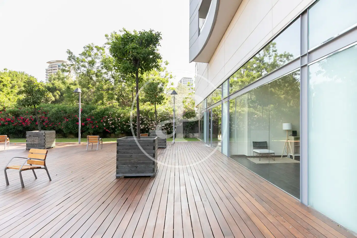 Terrassa de Pis en venda en Barcelona amb Aire condicionat, Calefacció i Jardí privat