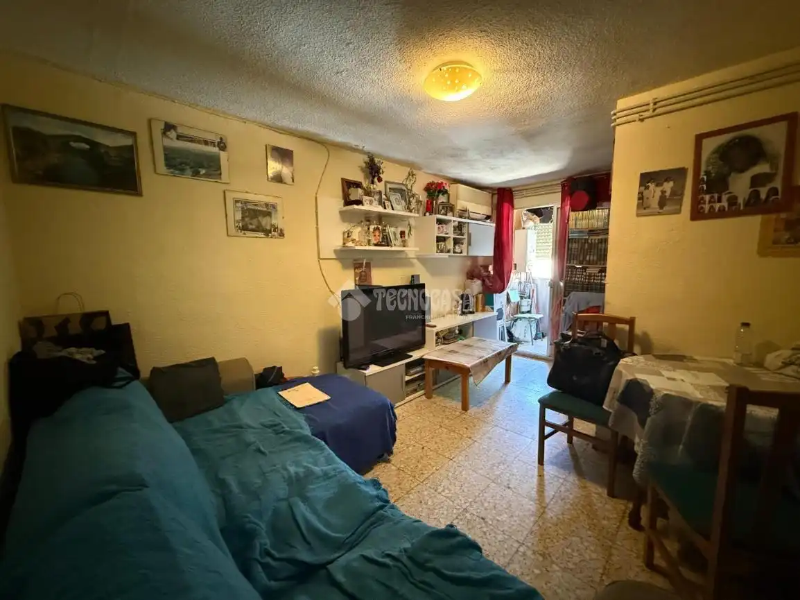 Living room of Flat for sale in Madrid