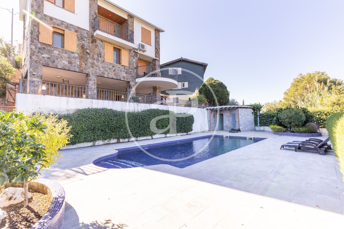 Swimming pool of House or chalet for sale in Castellar del Vallès  with Air Conditioner, Heating and Private garden