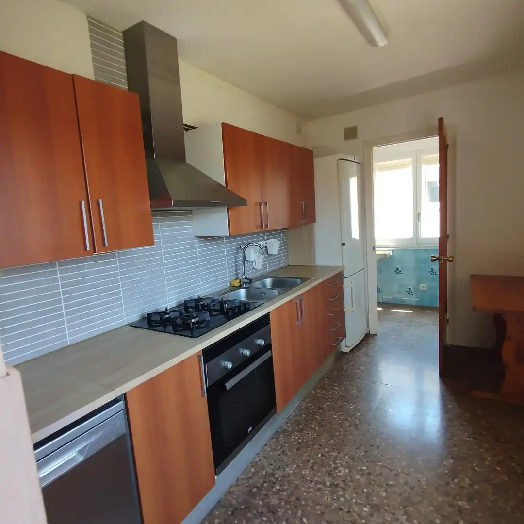 Cocina de Ático de alquiler en Navàs con Calefacción y TV