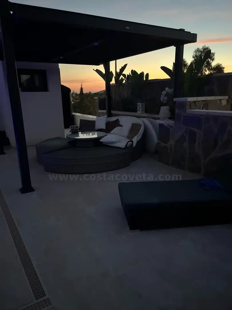 Terraza de Casa o chalet en venta en El Campello con Aire acondicionado, Jardín privado y Terraza
