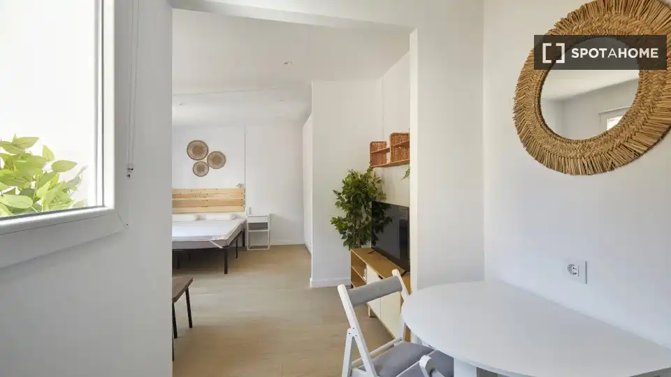 Habitación de Piso de alquiler en Barcelona con Aire acondicionado, Calefacción y Amueblado