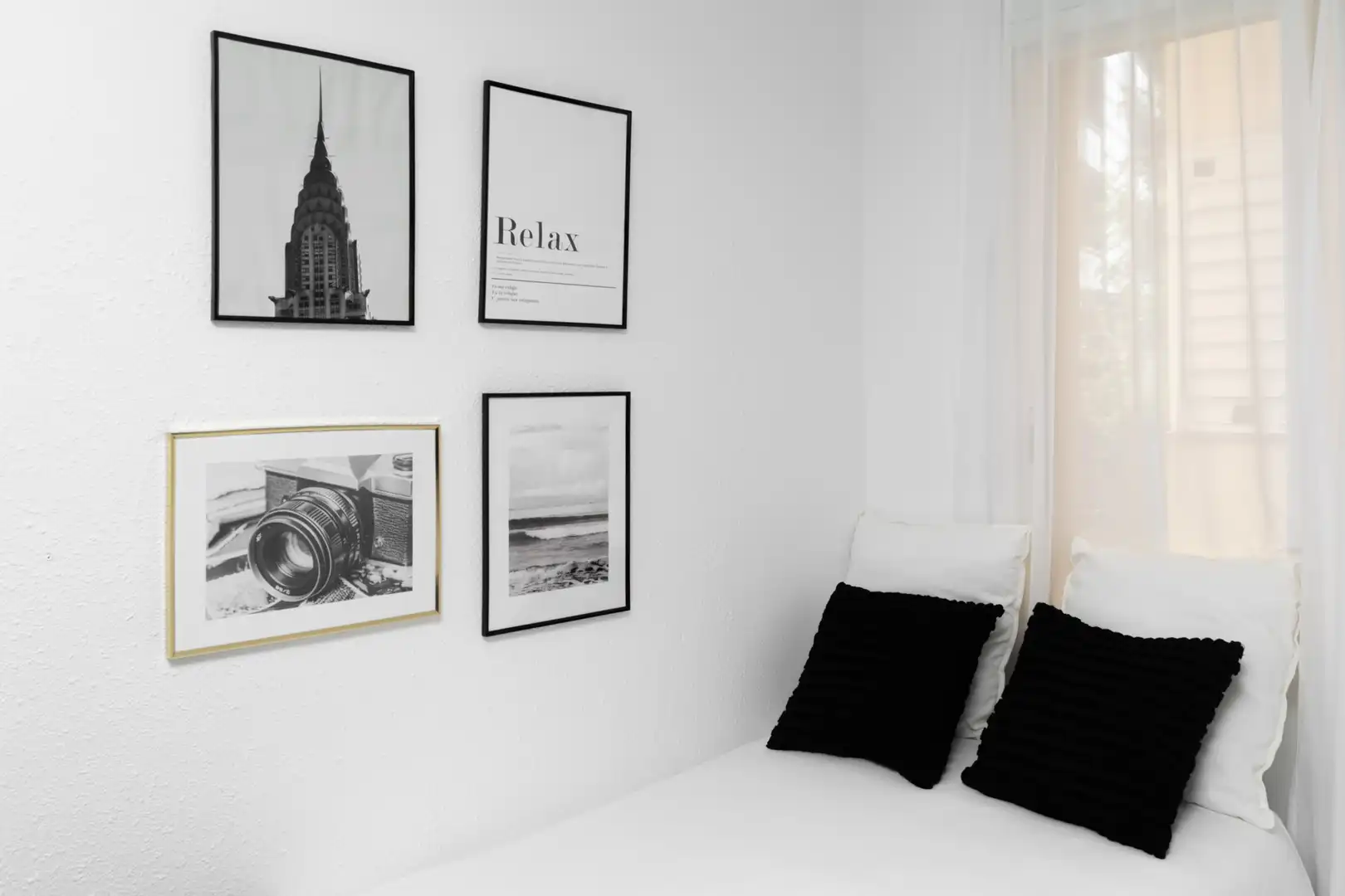 Schlafzimmer von Maisonette zum Verkauf in Rubí mit Klimaanlage, Heizung und Möbliert