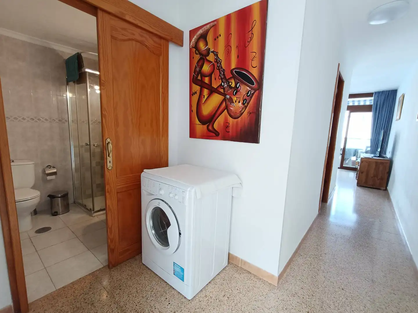Apartamento de alquiler en San Bartolomé de Tirajana con Aire acondicionado, Amueblado y Balcón
