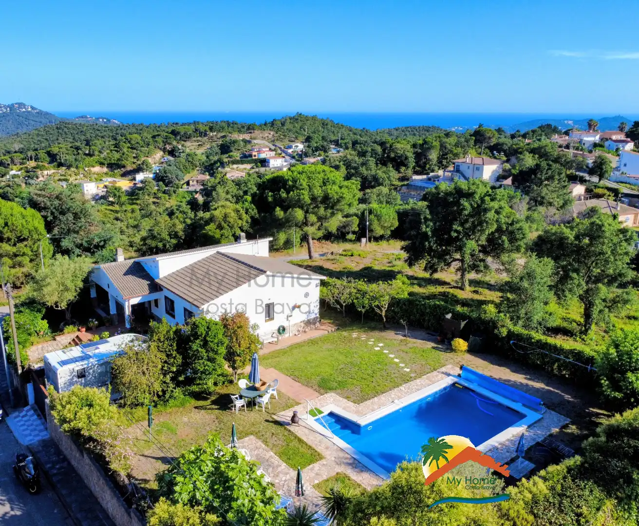 Garten von Haus oder Chalet zum Verkauf in Lloret de Mar mit Heizung, Privatgarten und Terrasse