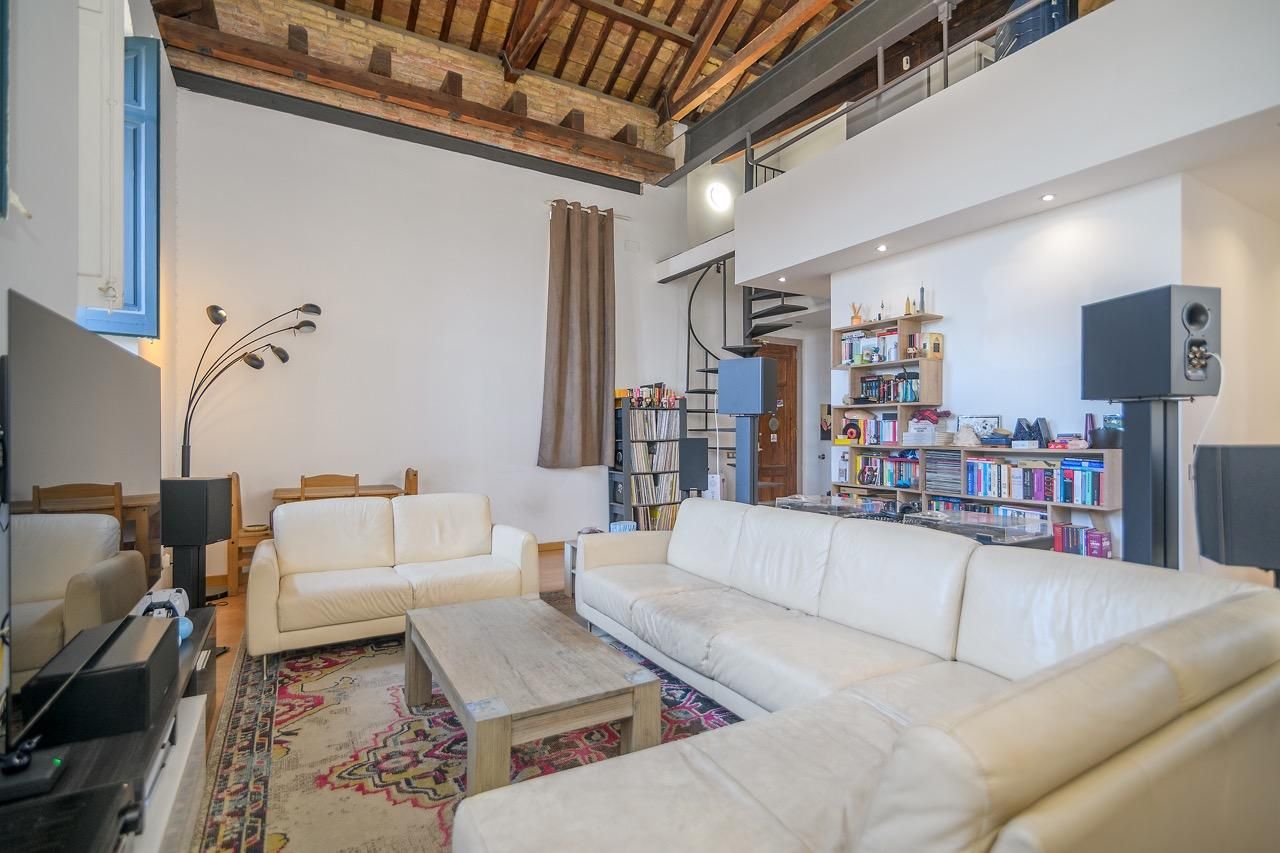 Living room of Attic for sale in Manresa  with Balcony