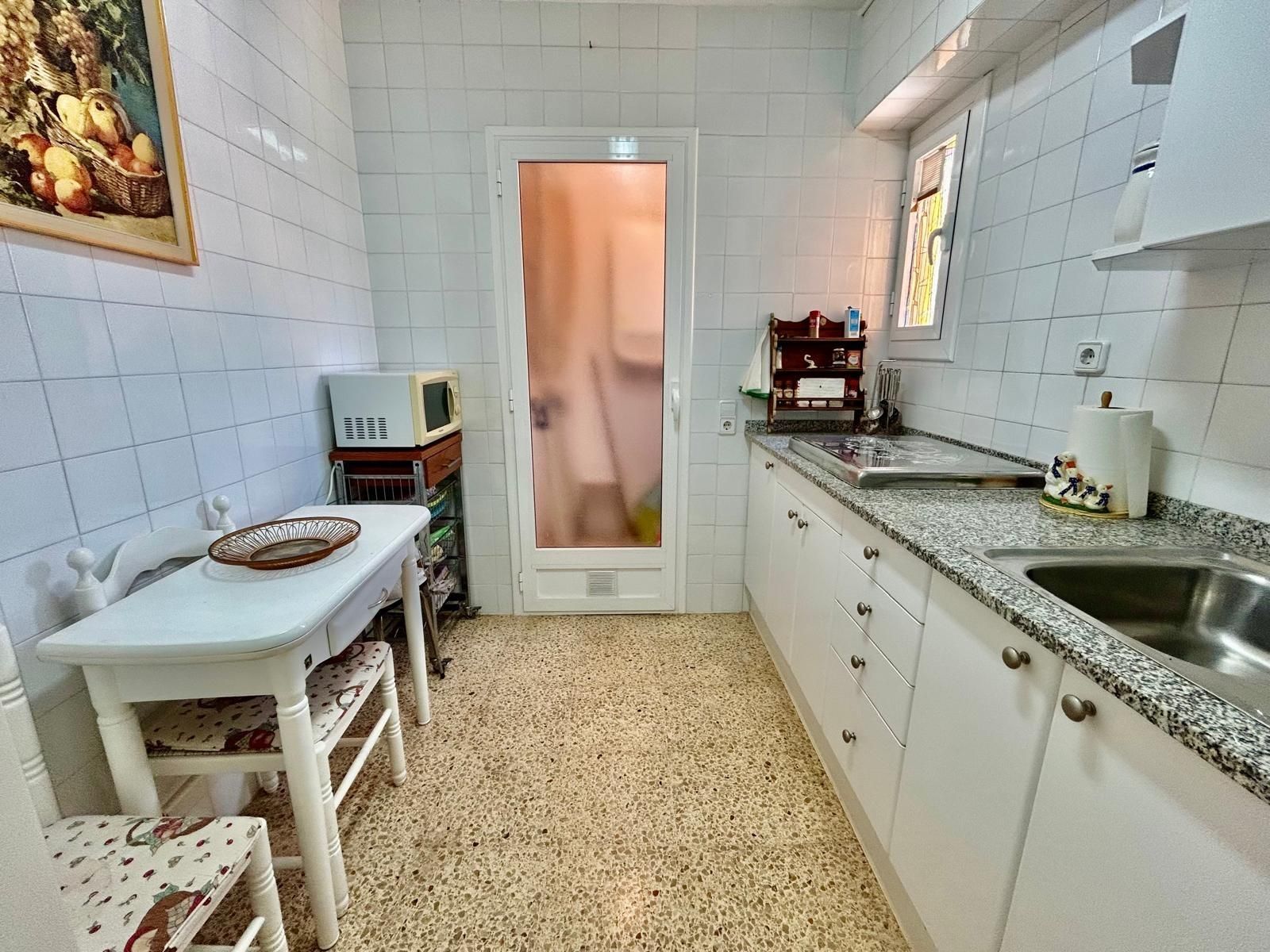 Kitchen of Flat for sale in Sant Carles de la Ràpita  with Air Conditioner and Balcony