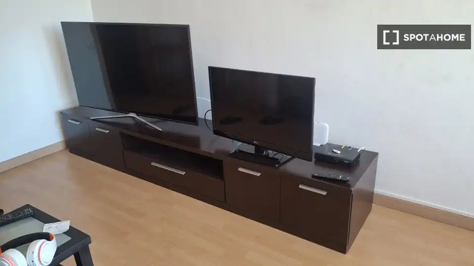 Sala d'estar de Apartament per a compartir en Sant Martí