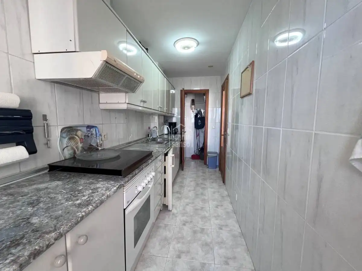Cocina de Apartamento en venta en Son Servera con Terraza y Amueblado