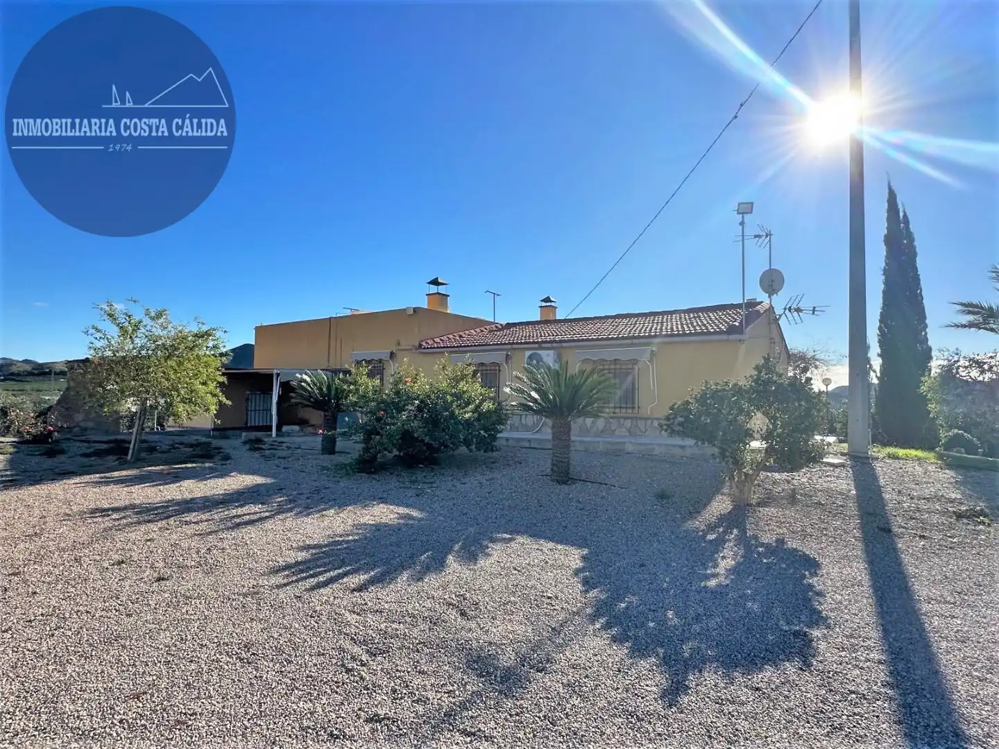 Vista exterior de Finca rústica en venta en Águilas con Aire acondicionado, Calefacción y Jardín privado