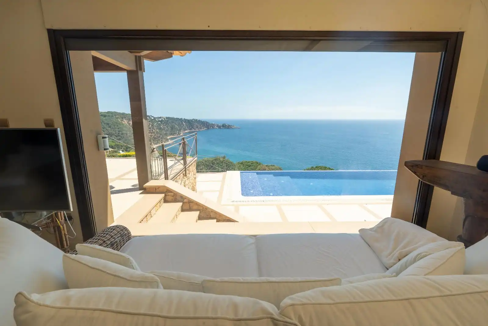 Terrassa de Casa o xalet de lloguer en Sant Feliu de Guíxols amb Aire condicionat, Jardí privat i Terrassa
