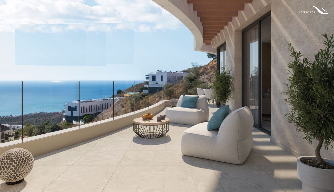 Terrasse von Wohnung zum Verkauf in Rincón de la Victoria mit Klimaanlage, Heizung und Terrasse