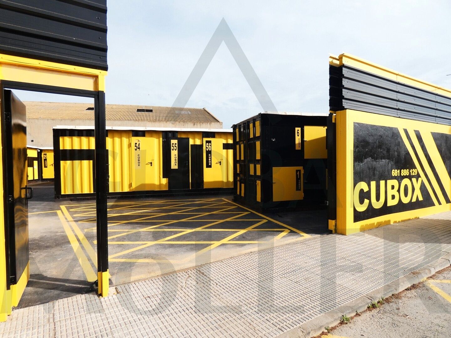 Exterior view of Box room for rent in Cartagena