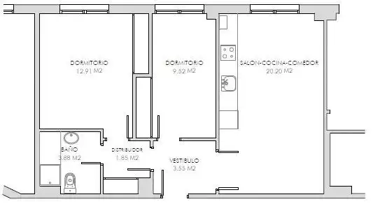 Appartement avec ascenseur à vendre à Centro, imagen 2