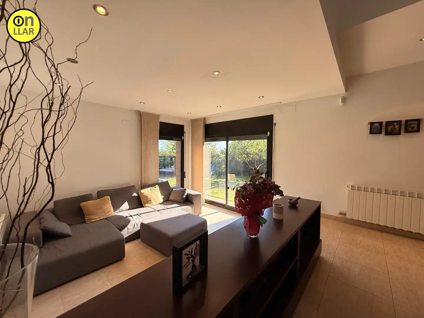 Sala de estar de Casa o chalet en venta en L'Ametlla del Vallès
