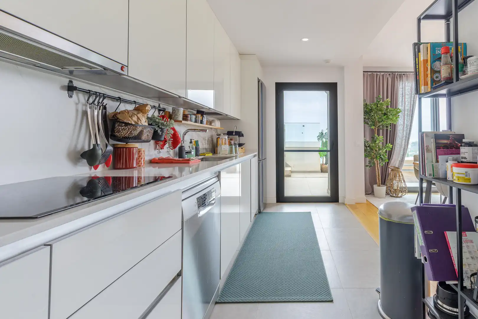 Kitchen of Attic for sale in Málaga  with Air Conditioner, Terrace and Swimming Pool