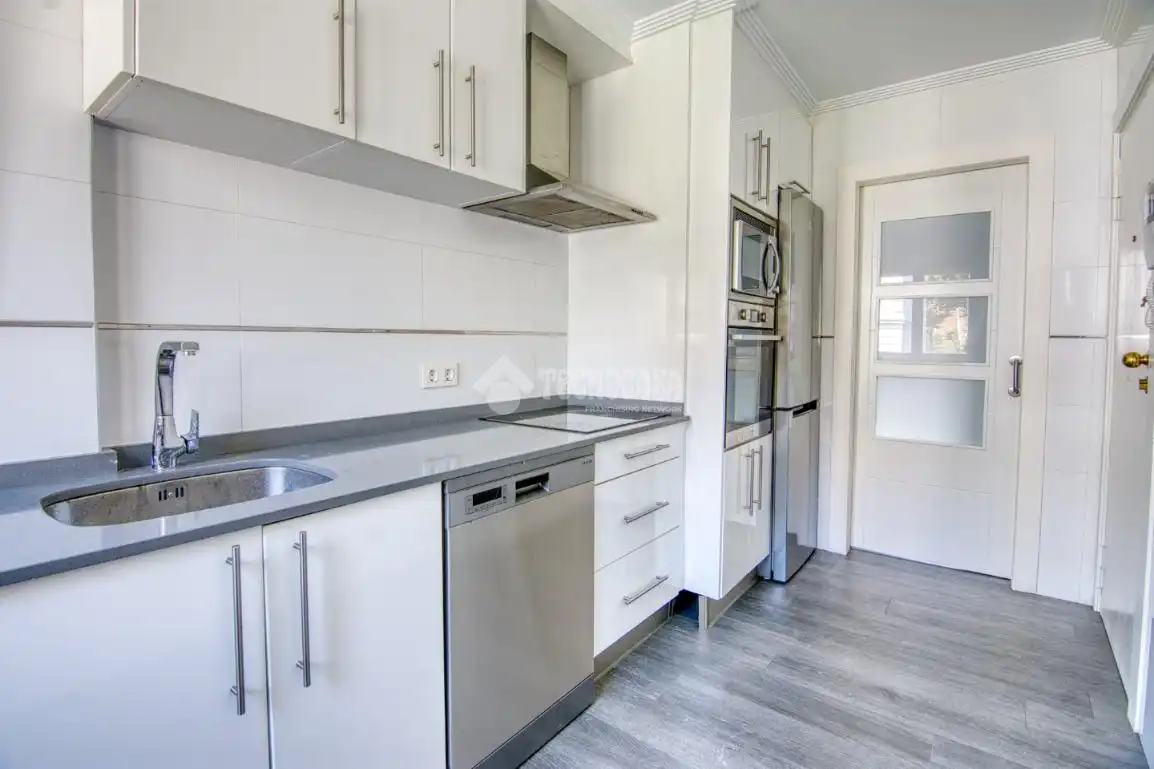 Kitchen of Flat for sale in Santander  with Heating and Balcony